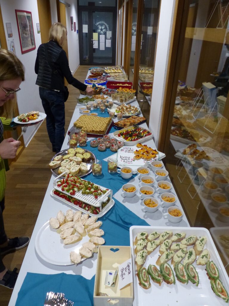 Wunderbares Ambiente und vielfältiges Buffet