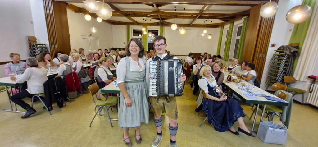 Salzbrezeln und Lebkuchen-Herzen